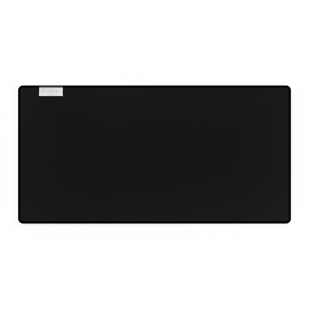 Dark Sunburst Desk Mat — Large Gaming & Office Mouse Pad