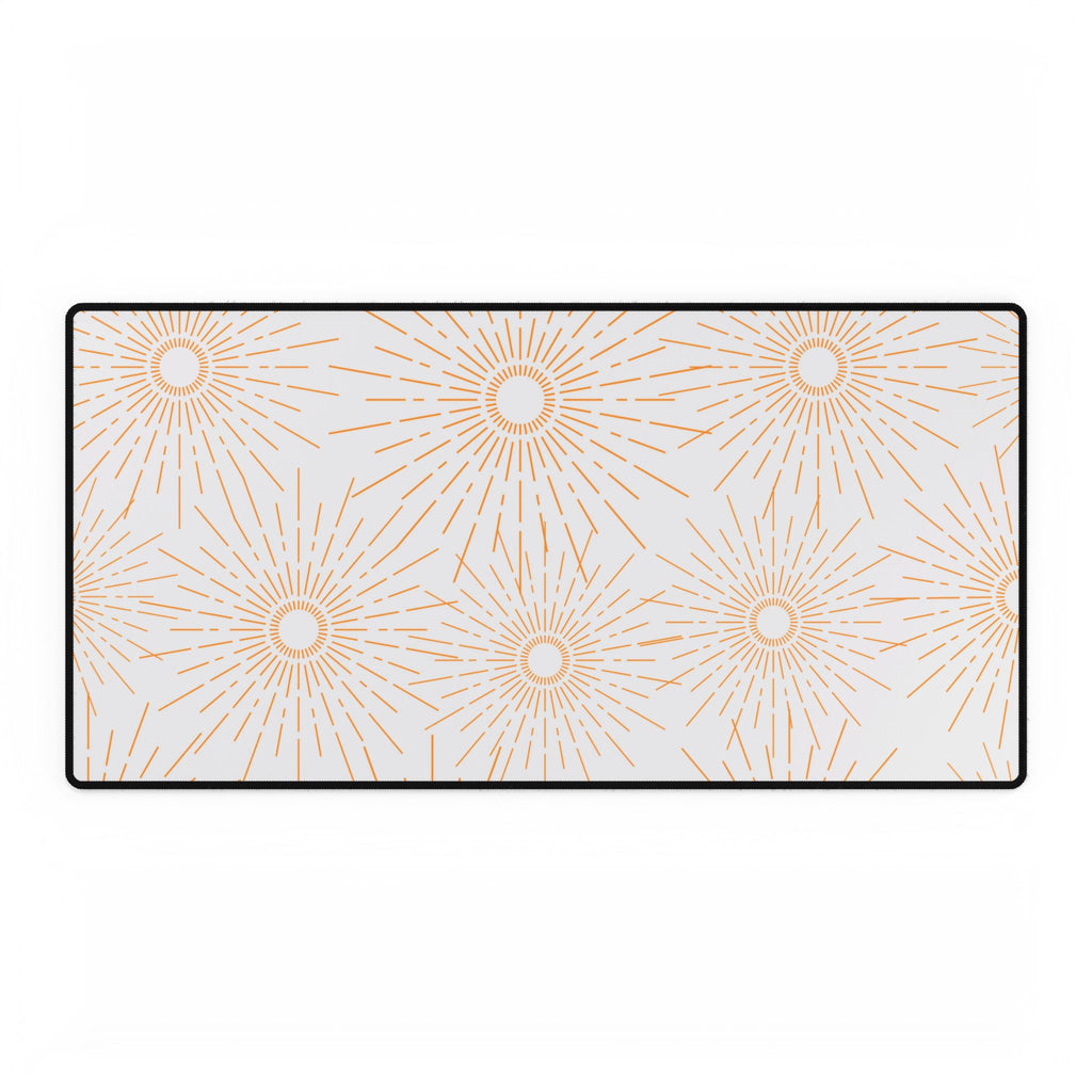 Sunburst Desk Mat - Large Decorative Mouse Pad for Office & Home