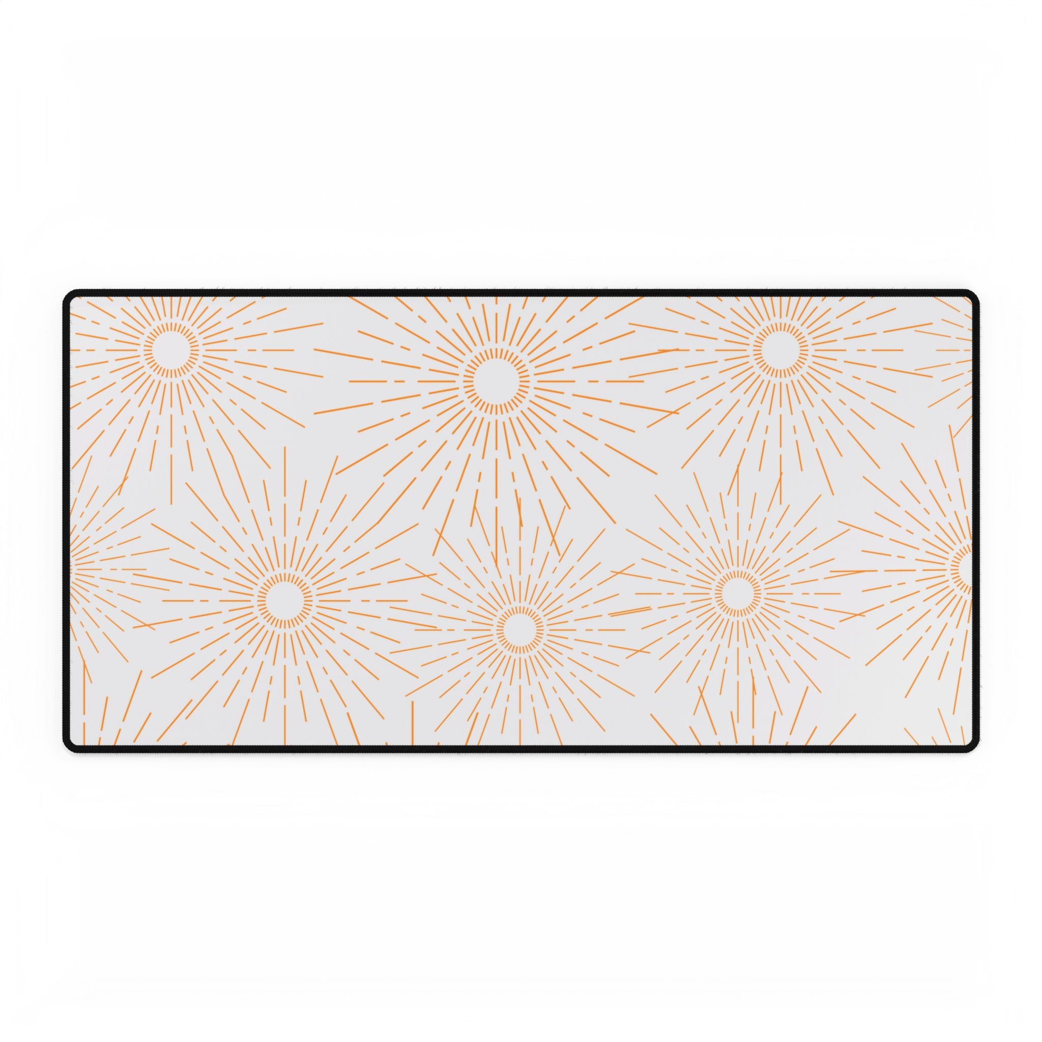 Sunburst Desk Mat - Large Decorative Mouse Pad for Office & Home