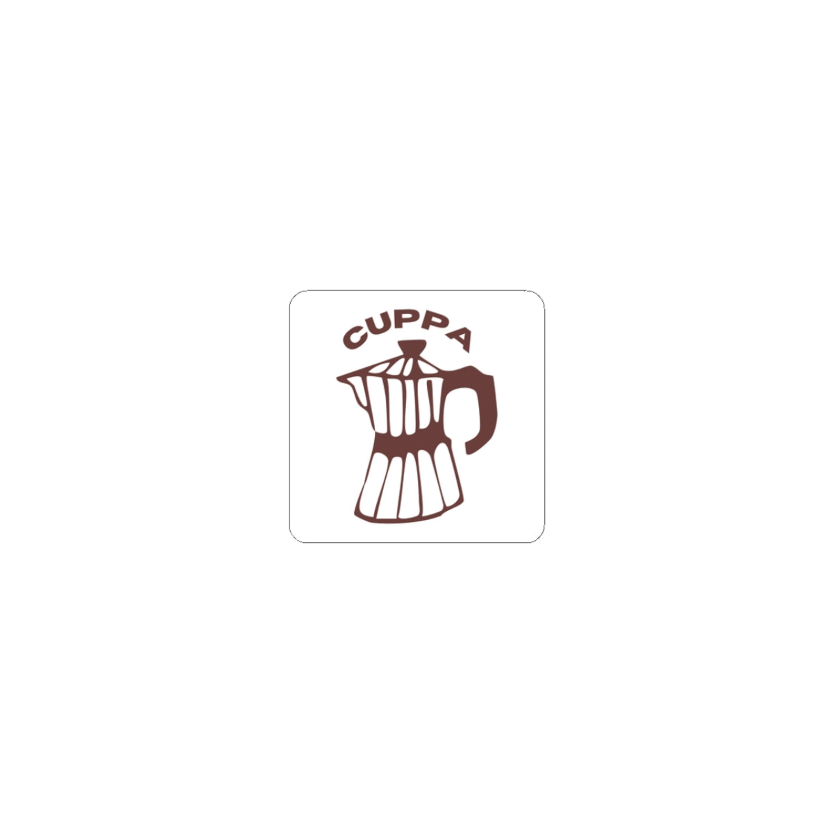 Cup o' Joe Vinyl Sticker